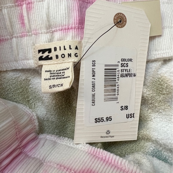 NWT! Salt Crystal Tie-Dye Pocket Lounge Pants (S) and Surfline Hoodie (L) Set - Picture 3 of 10